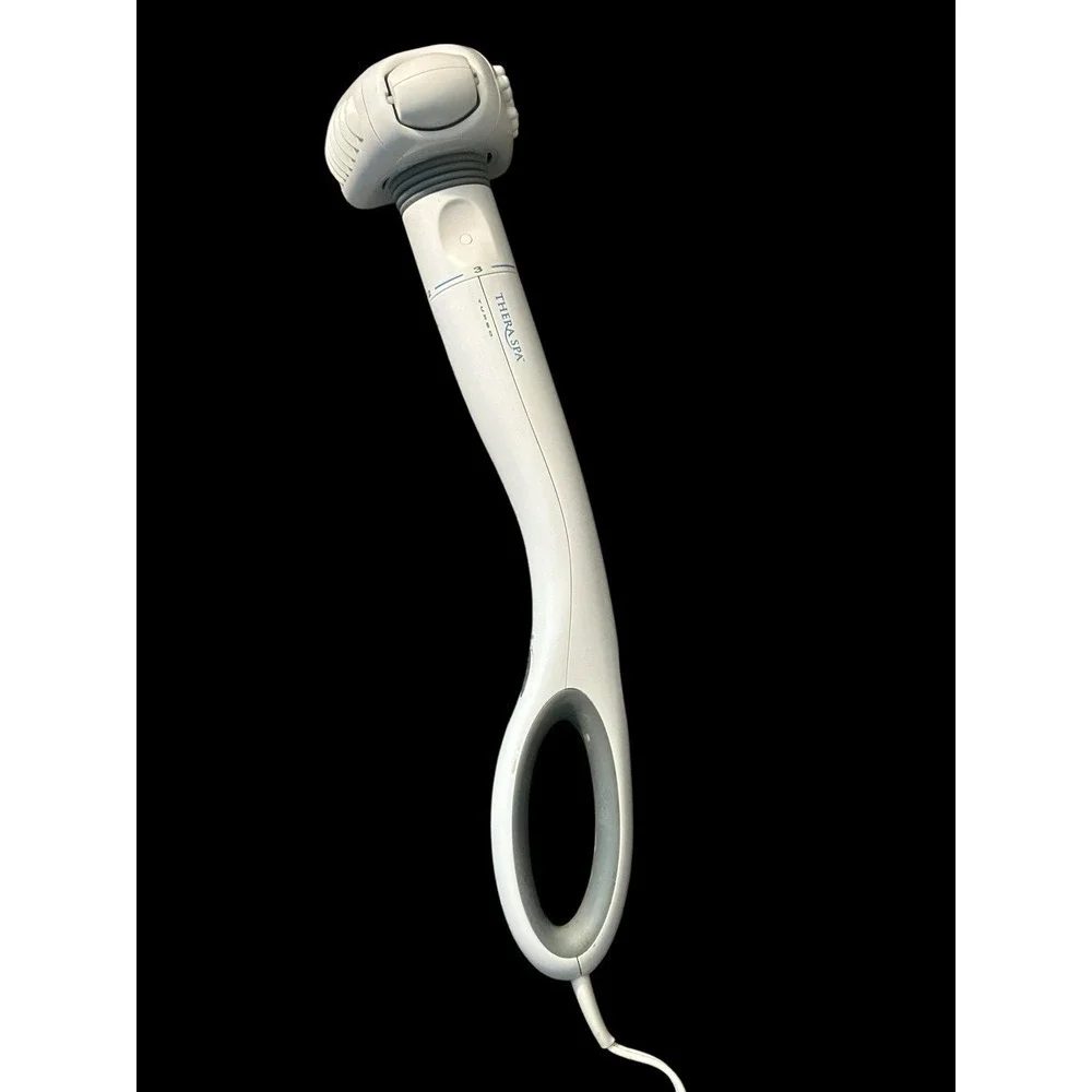 Brookstone TheraSpa Turbo Massager Vibrating Body Wand BAM5000 w/ Power Cord